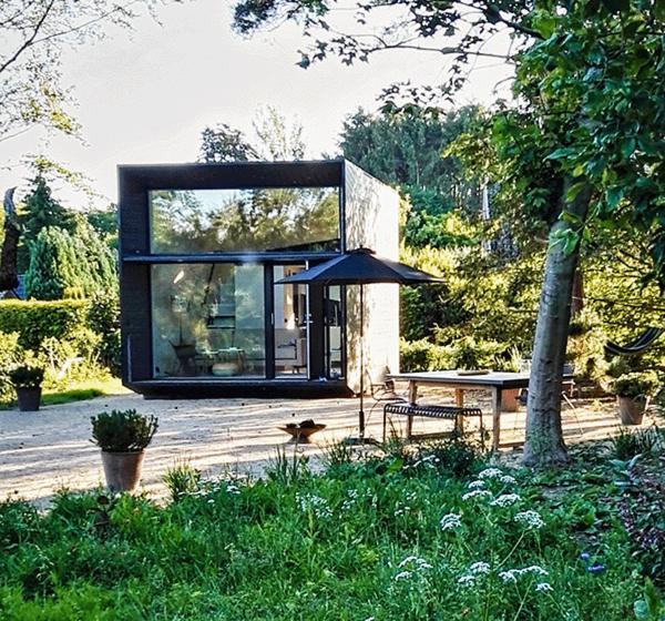 Ufer75 Tiny Lodges Am Nord-Ostsee-Kanal In Sehestedt Sehestedt  Dış mekan fotoğraf